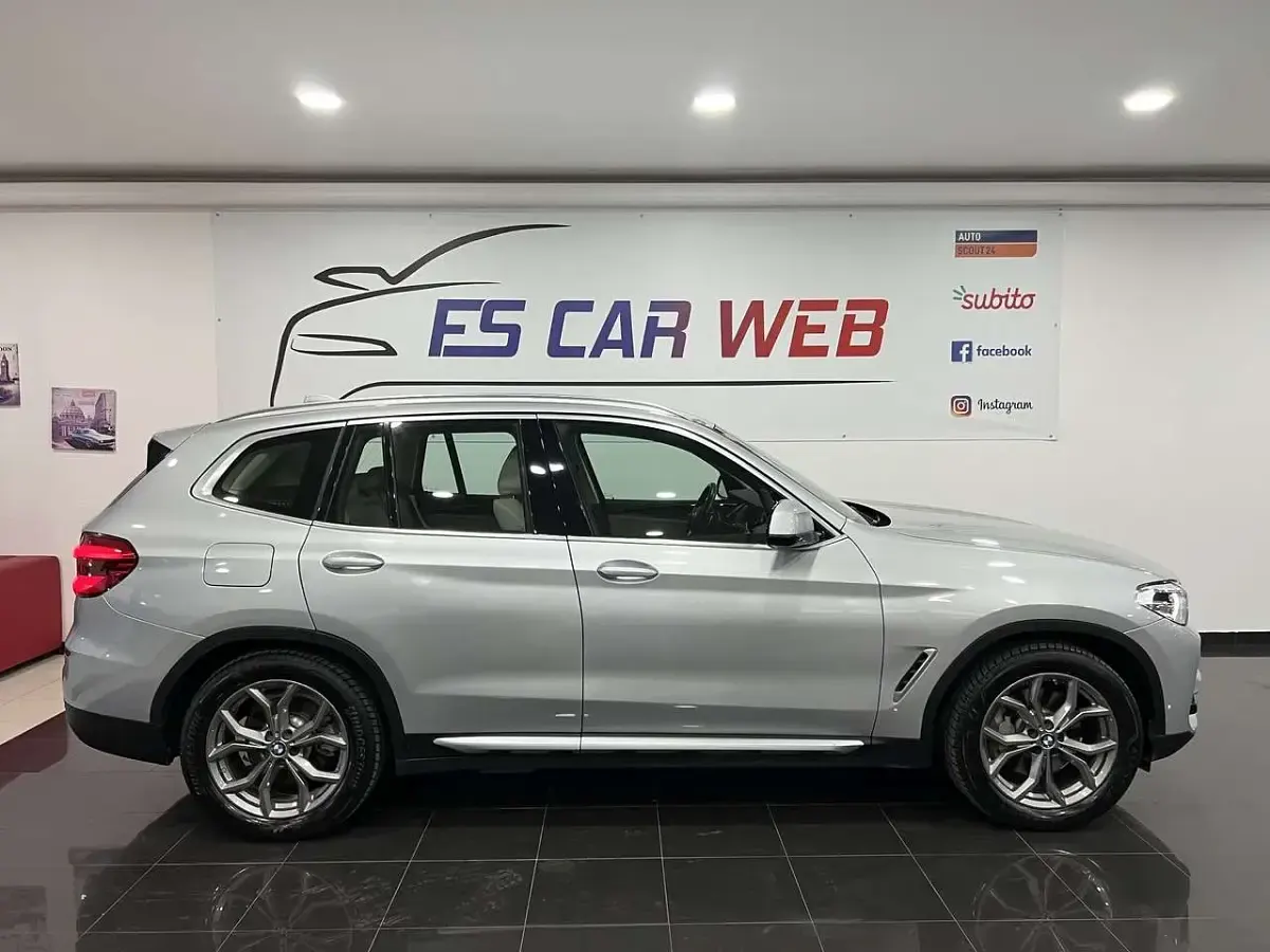 Usata BMW X3 xLine 184 CV (135 kW) 2021 Argento SUV