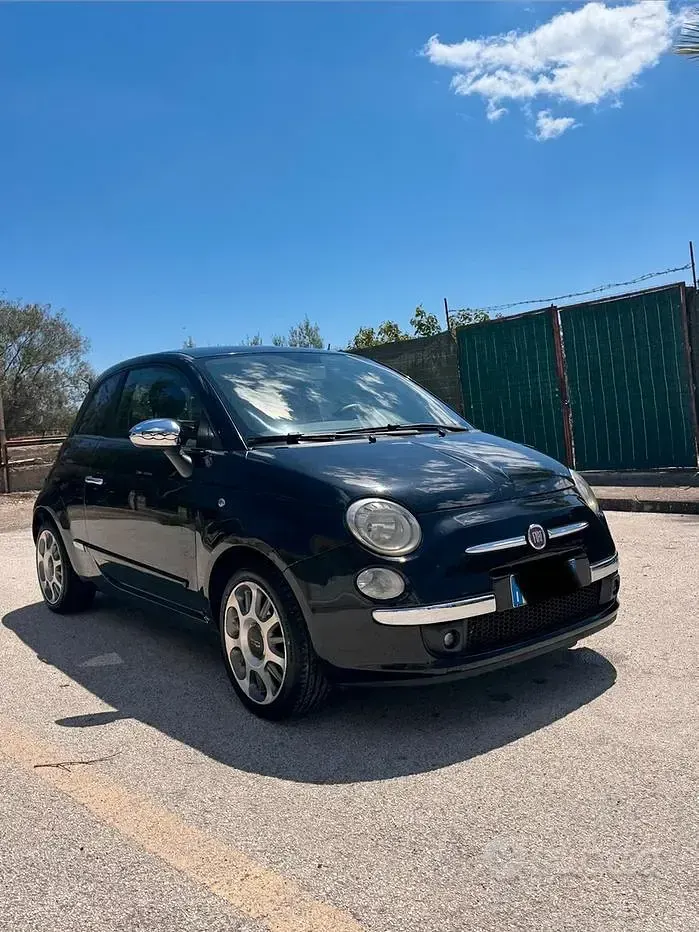 Occasion Fiat 500 Sport 75 ch (55 kW) 2010 Noir Citadine