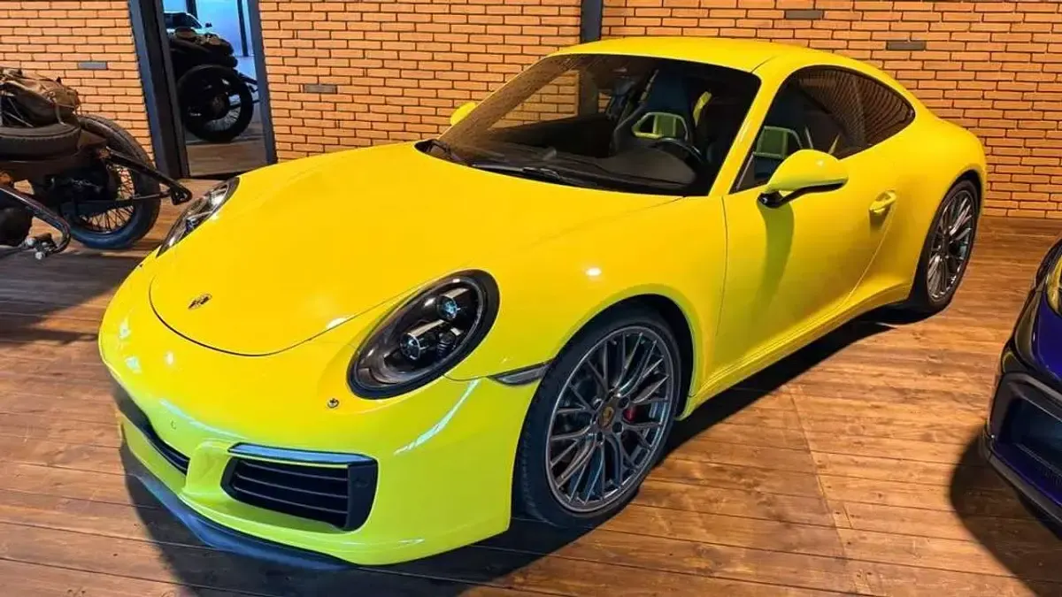 Usata Porsche 911 Carrera S 420 CV (308 kW) 2016 Giallo Coupé