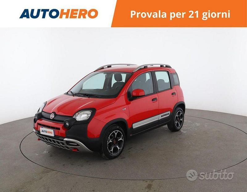 Rosso Usata 2021 Fiat Panda Tre volumi | 12.499 € - Immagine 1/2