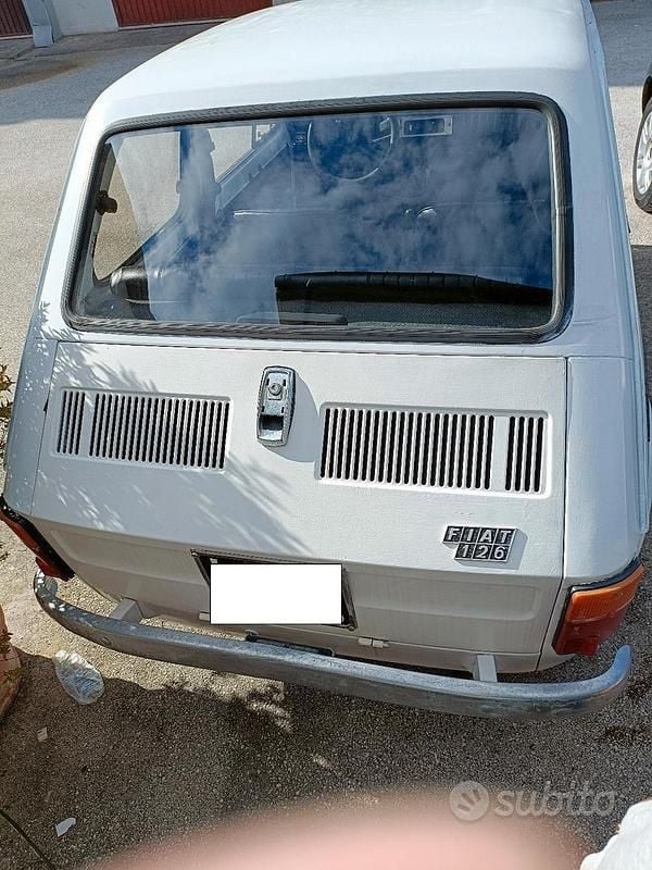 Usata Fiat 126 1970 Bianco Utilitaria