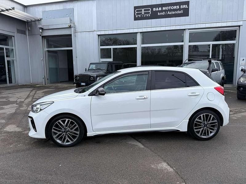 Usata Kia Rio GT-Line 120 CV (88 kW) 2018 Bianco Berlina