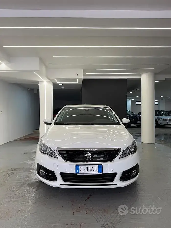 Usata Peugeot 308 Allure 131 CV (96 kW) 2018 Bianco Berlina