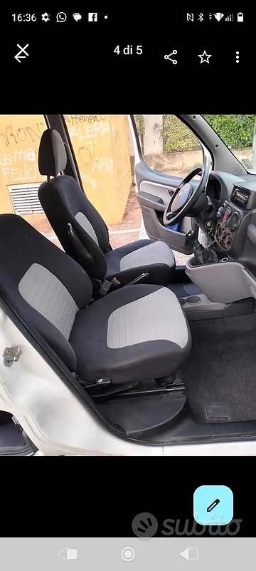 Usata Fiat Doblò 105 CV (77 kW) 2009 Bianco Monovolume