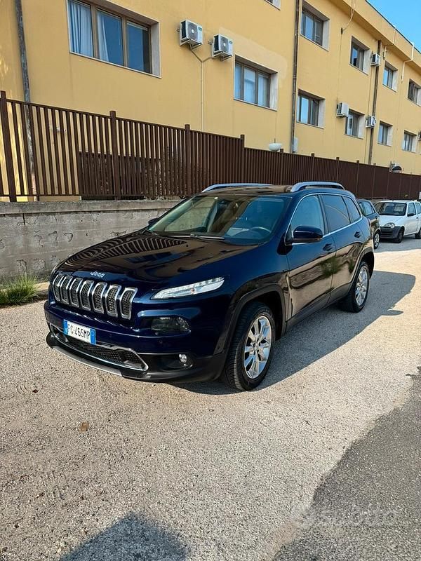 Usata Jeep Cherokee 200 CV (147 kW) 2016 Blu SUV