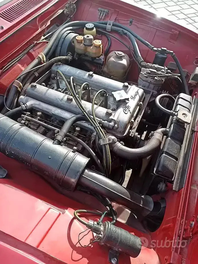Usata Alfa Romeo 2000 1970 Rosso Berlina