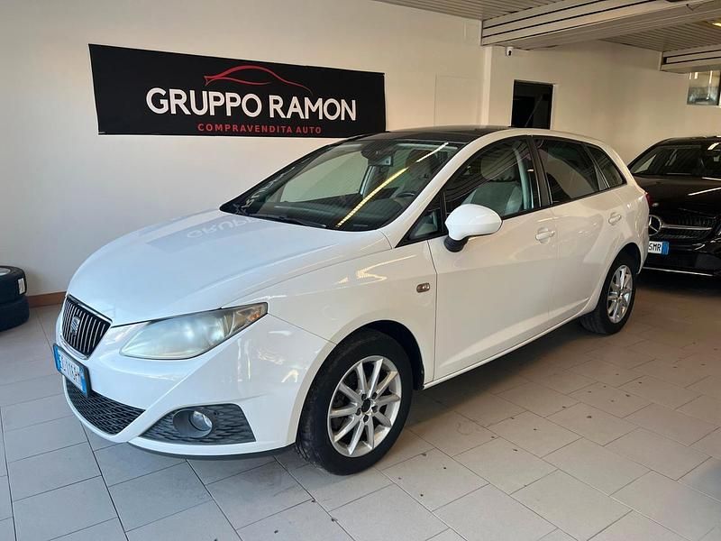 Bianco Usata 2010 Seat Ibiza ST Style Station wagon | 3990 € (Buon prezzo) - Immagine 1/4