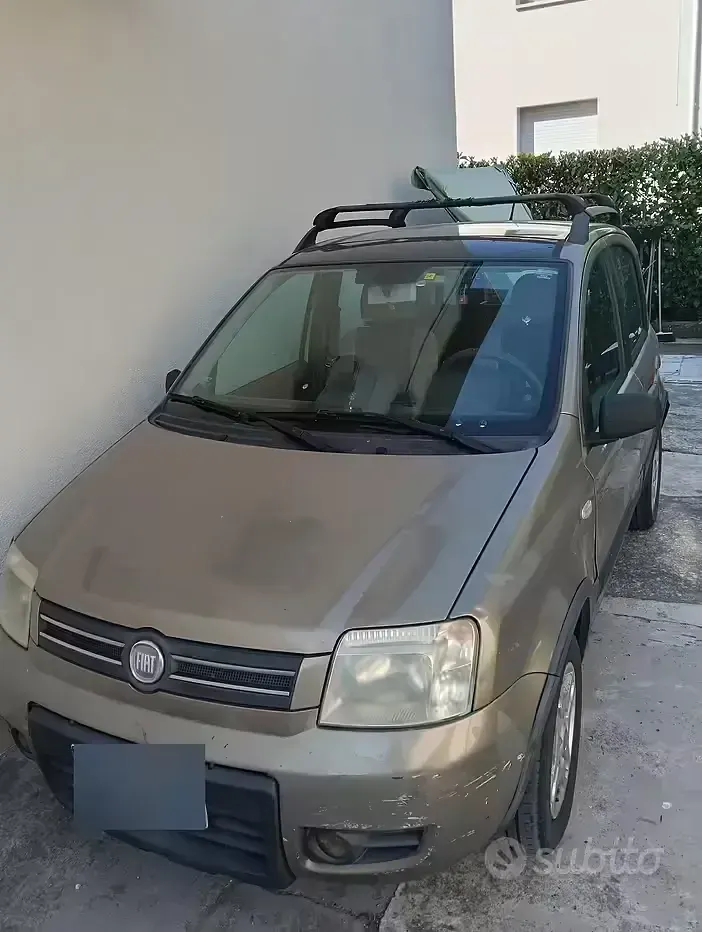 Usata Fiat Panda 60 CV (44 kW) 2008 Marrone Utilitaria