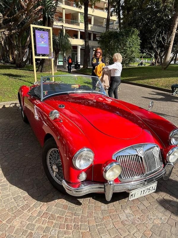 Usata MG A 1950 Rosso Cabrio
