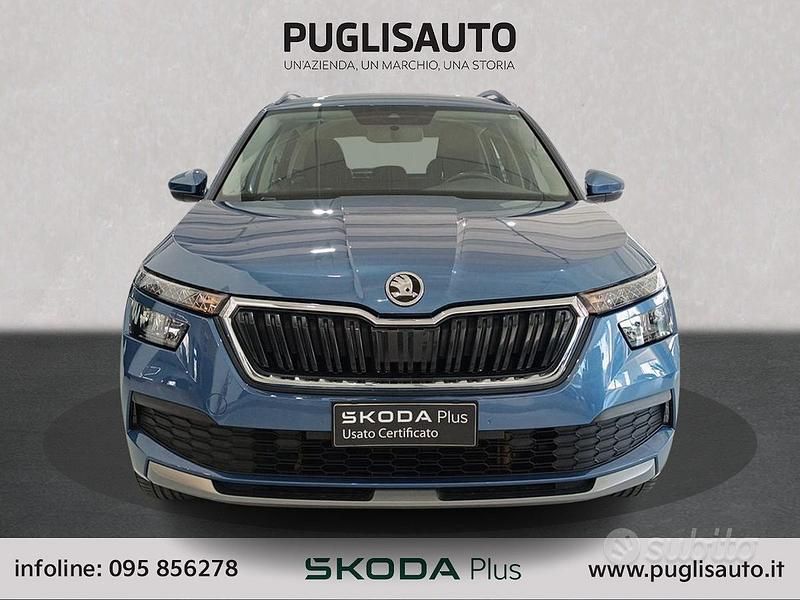 Usata Skoda Kamiq Ambition 90 CV (66 kW) 2021 Blu SUV
