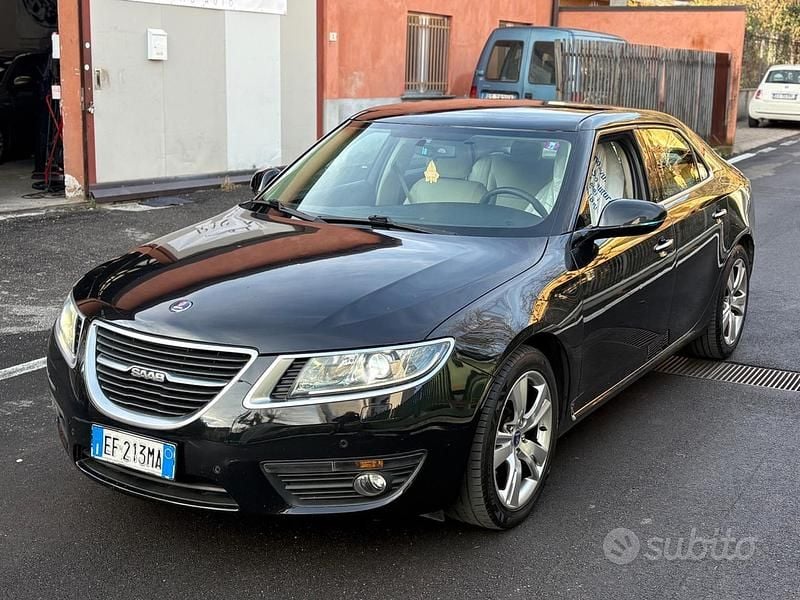Usata Saab 9-5 Aero 190 CV (139 kW) 2011 Nero Berlina