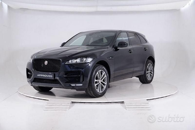 Usata Jaguar F-Pace R-Sport 250 CV (183 kW) 2020 Nero SUV