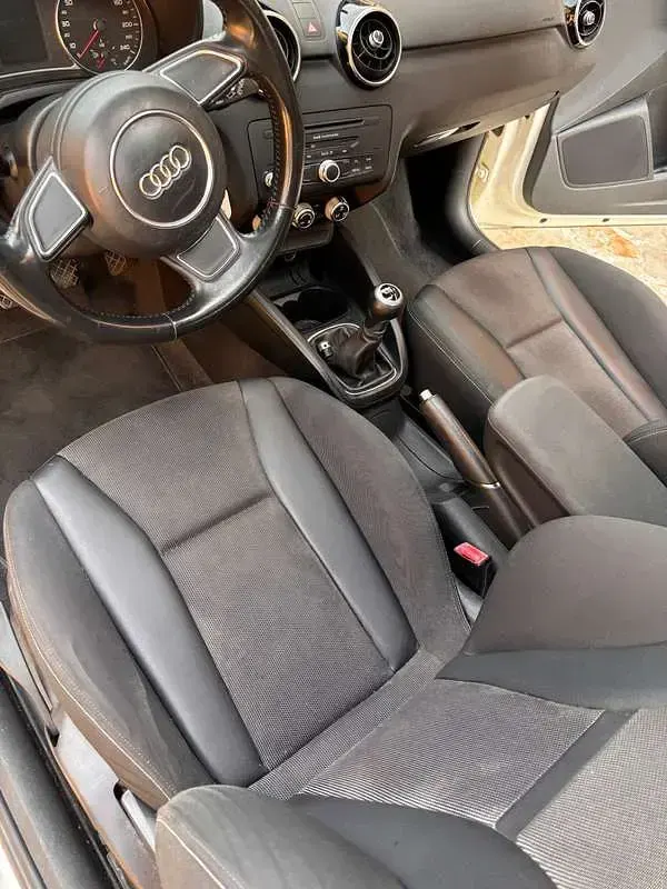 Usata Audi A1 Ambition 86 CV (63 kW) 2010 Bianco Utilitaria