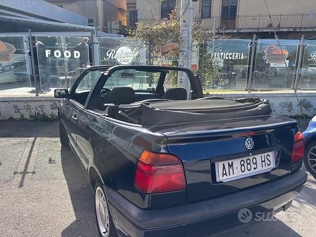 Usata VW Golf Cabriolet 1996 Blu Cabrio