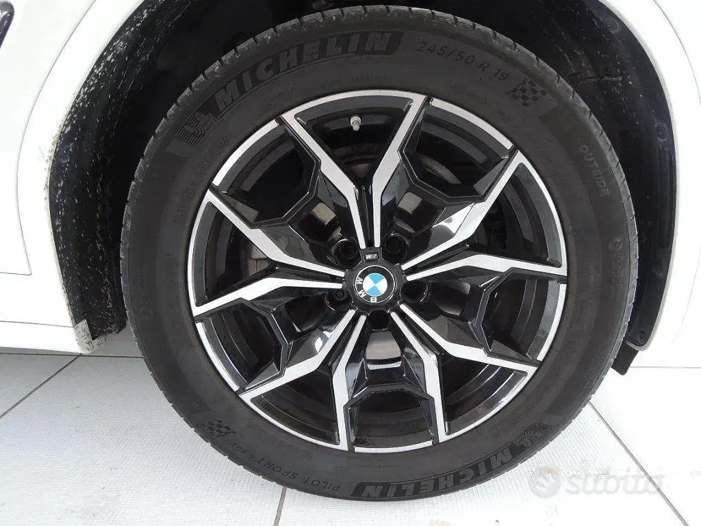 Usata BMW X3 M Sport 190 CV (139 kW) 2022 Bianco SUV