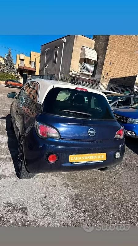 Usata Opel Adam 87 CV (63 kW) 2018 Blu Utilitaria
