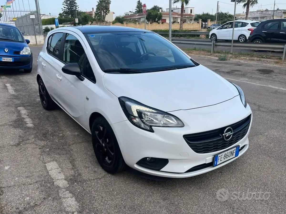 Usata Opel Corsa 95 CV (69 kW) 2016 Bianco Utilitaria