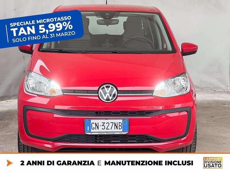 Usata VW up! move up! 65 CV (47 kW) 2023 Rosso Utilitaria