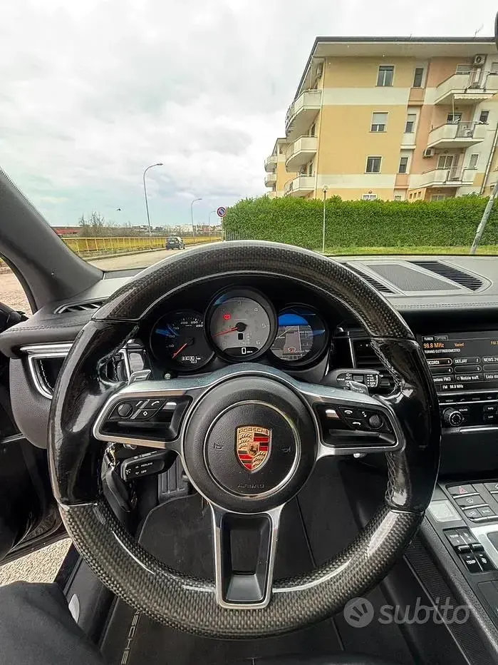 Usata Porsche Macan S Diesel 250 CV (183 kW) 2014 Nero SUV