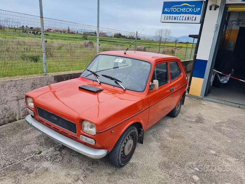 Usata Fiat 127 1970 Rosso Utilitaria
