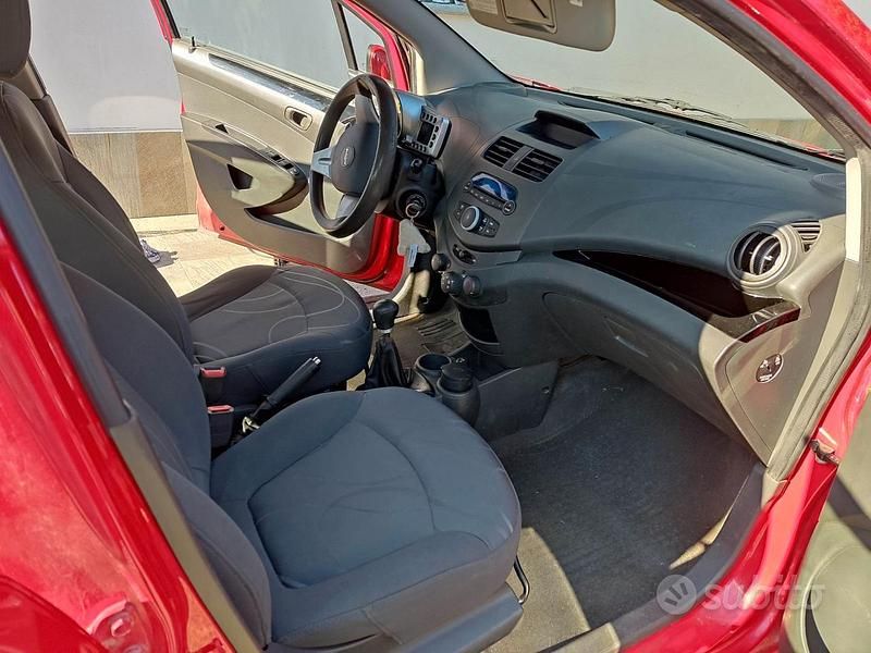 Usata Chevrolet Spark 2010 Rosso Utilitaria
