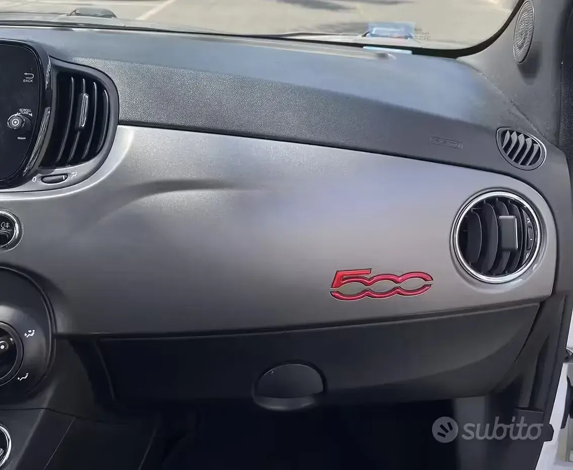 Usata Fiat 500S S 69 CV (50 kW) 2018 Bianco Berlina