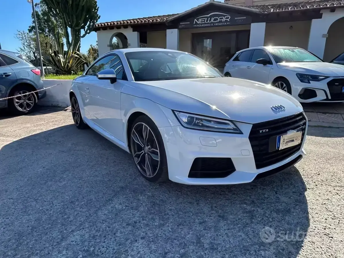 Usata Audi TTS S-Line 310 CV (228 kW) 2017 Bianco Coupé