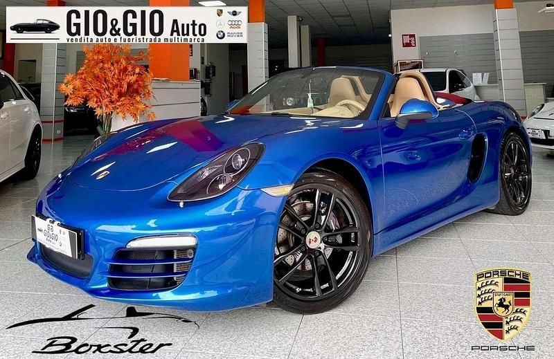 Usata Porsche Boxster 265 CV (194 kW) 2014 Blu/azzurro Cabrio