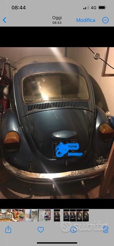 Blu Usata 1970 VW Maggiolino Due volumi | 4300 € - Immagine 1/4