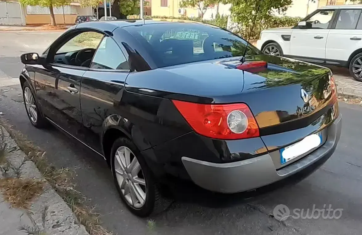 Usata Renault Mégane Cabriolet Authentique 130 CV (95 kW) 2005 Nero Cabrio