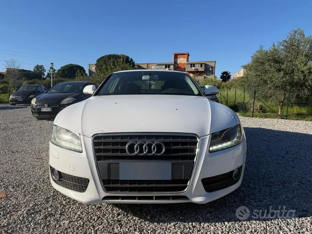 Usata Audi A5 190 CV (139 kW) 2008 Bianco Coupé