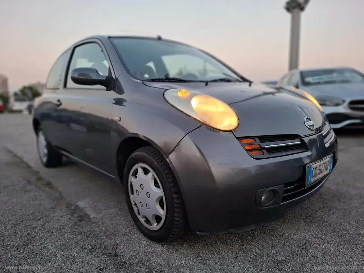 Usata Nissan Micra Acenta 80 CV (58 kW) 2003 Grigio Utilitaria