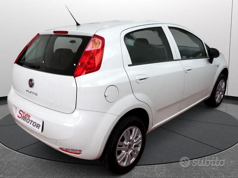 Usata Fiat Punto Lounge 77 CV (56 kW) 2016 Bianco Utilitaria