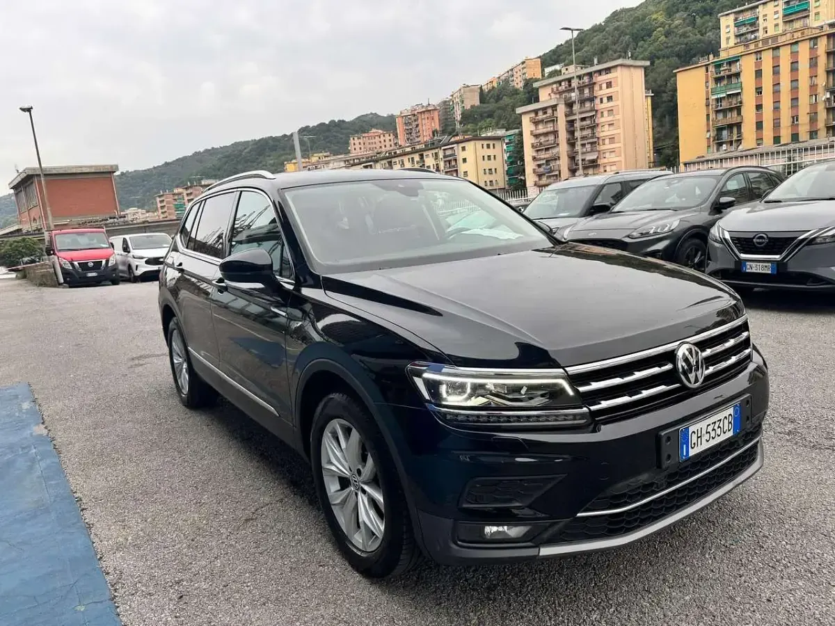 Usata VW Tiguan Allspace 150 CV (110 kW) 2021 Nero SUV