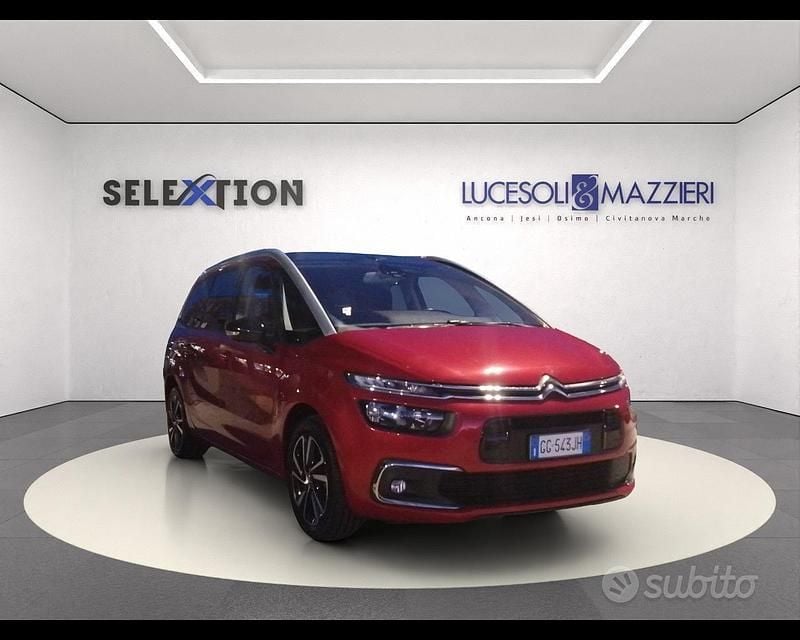 Usata Citroën C4 SpaceTourer Shine 131 CV (96 kW) 2021 Rosso Monovolume