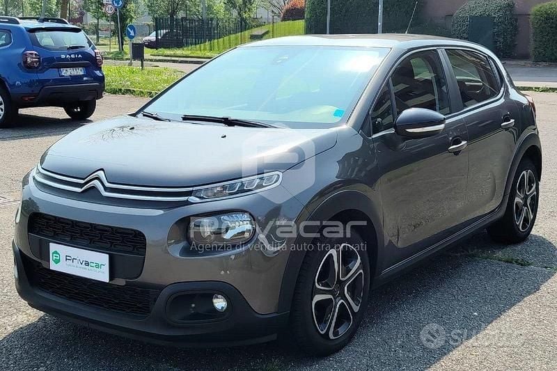 Usata Citroën C3 Feel 83 CV (61 kW) 2018 Grigio Utilitaria
