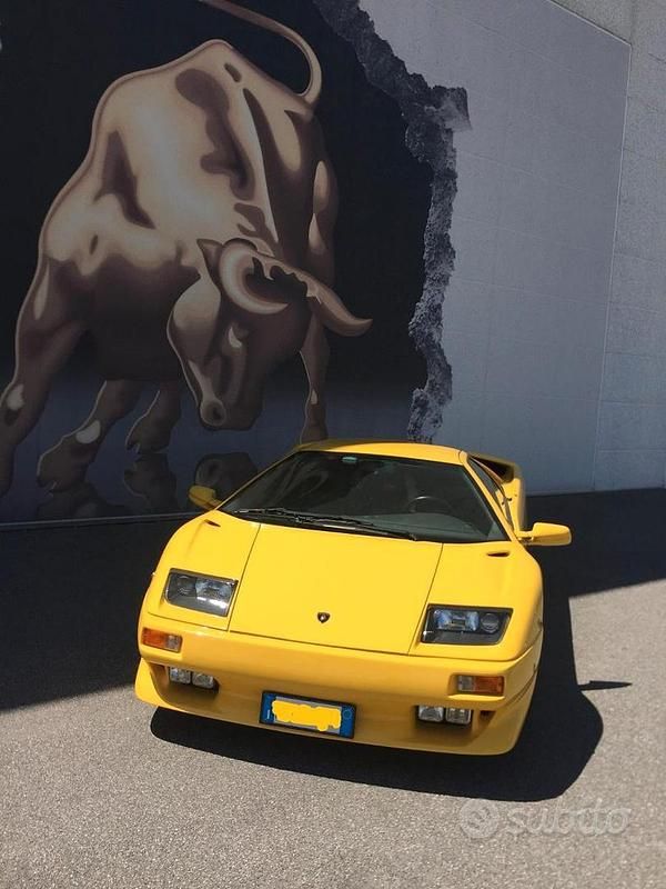 Usata Lamborghini Diablo 1999 Giallo Coupé