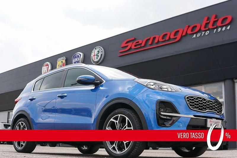 Usata Kia Sportage GT-Line 136 CV (100 kW) 2020 Blu/azzurro SUV