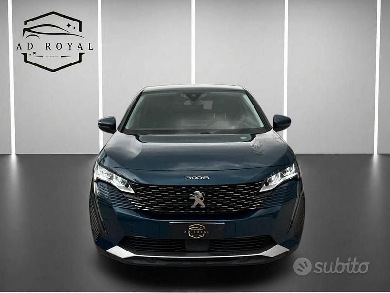 Usata Peugeot 3008 Active 130 CV (95 kW) 2021 Blu SUV