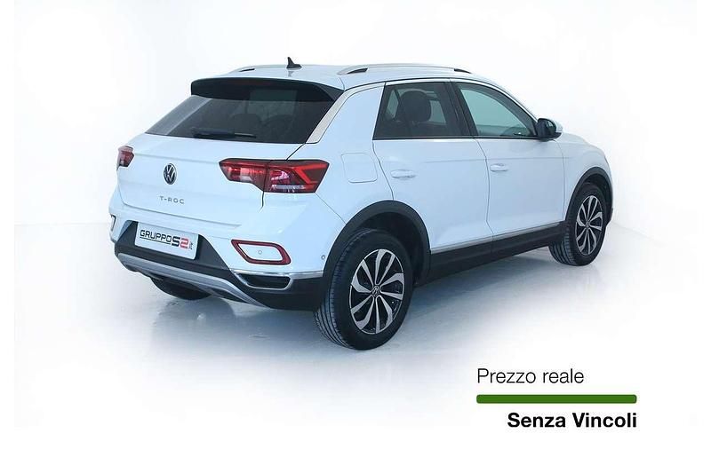 Usata VW T-Roc Style 110 CV (80 kW) 2023 Bianco SUV
