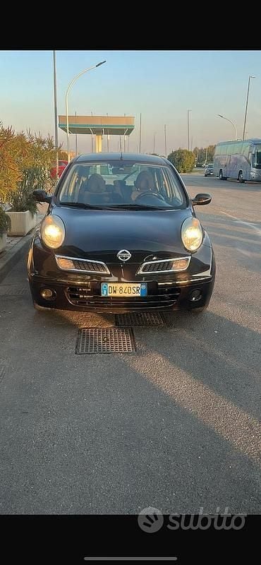 Nero Usata 2009 Nissan Micra Due volumi | 1550 € (Super prezzo) - Immagine 1/4