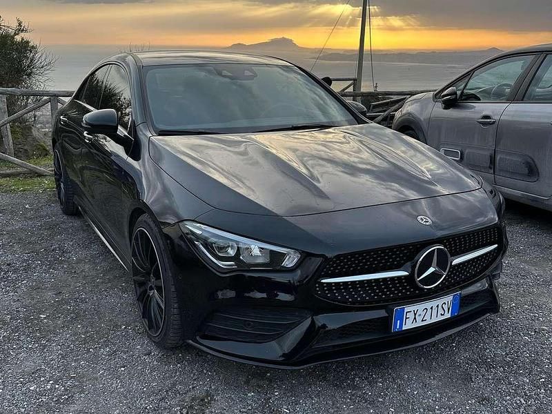 Usata Mercedes CLA200 150 CV (110 kW) 2019 Nero Coupé