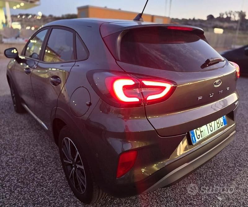 Usata Ford Puma Titanium 125 CV (91 kW) 2021 Grigio SUV