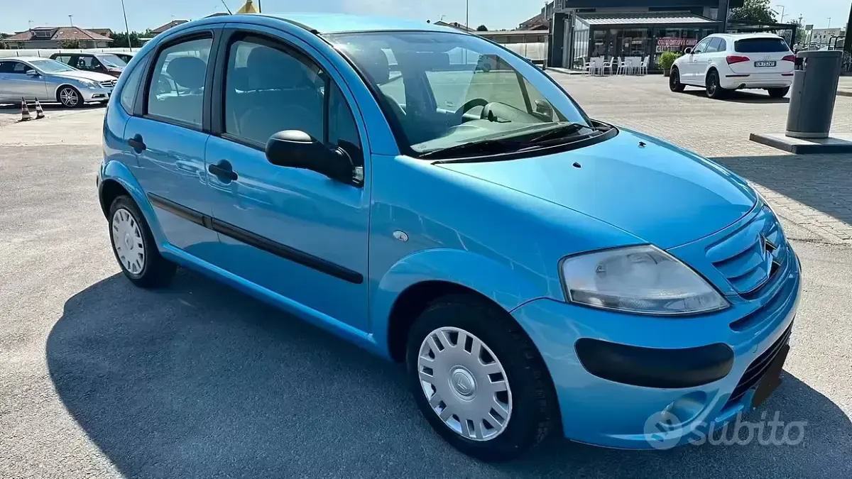 Usata Citroën C3 Elegance 60 CV (44 kW) 2006 Blu Berlina