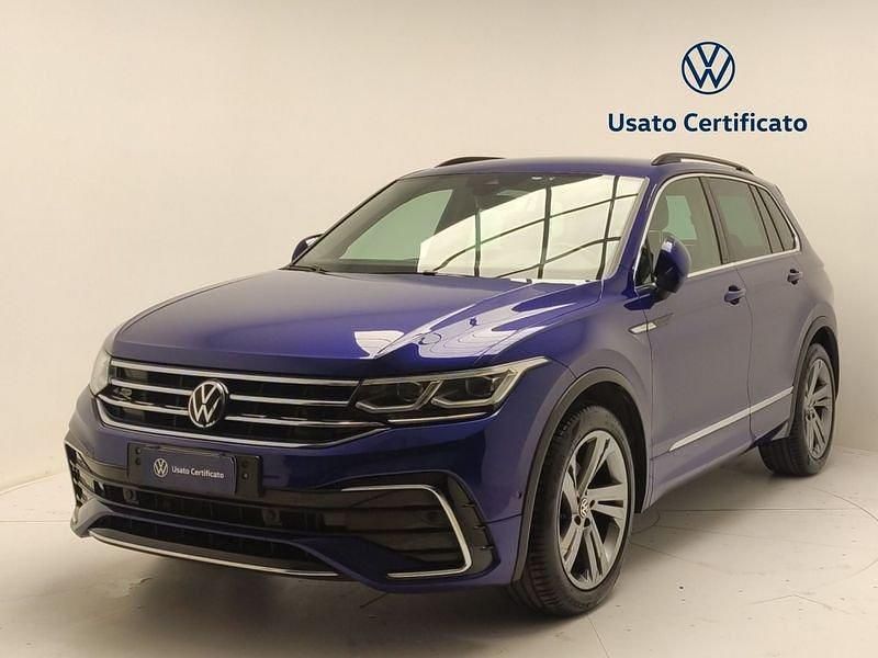 Usata VW Tiguan R-line 150 CV (110 kW) 2023 Blu SUV
