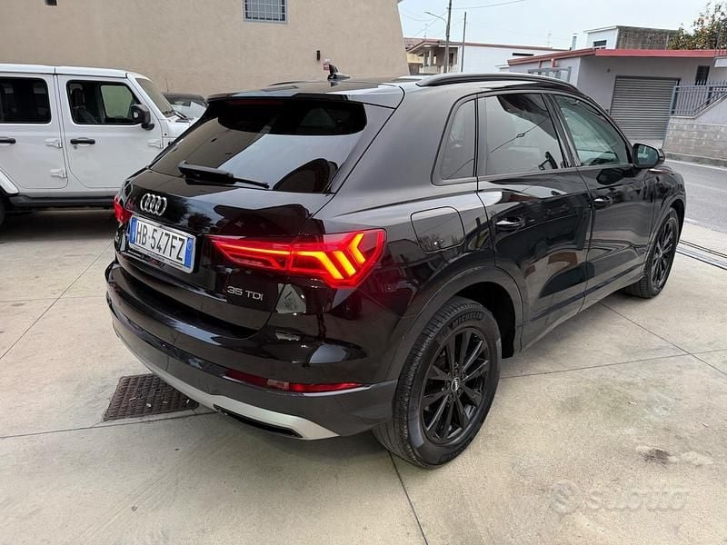 Usata Audi Q3 Advanced 150 CV (110 kW) 2020 Nero SUV