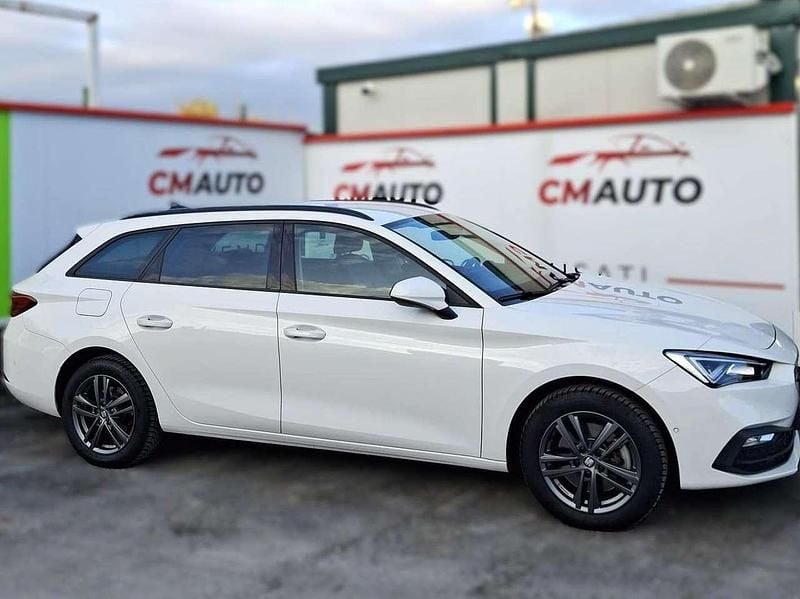 Usata Seat Leon Style 131 CV (96 kW) 2022 Bianco Station wagon