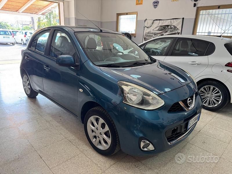 Usata Nissan Micra Acenta 80 CV (58 kW) 2015 Verde Utilitaria