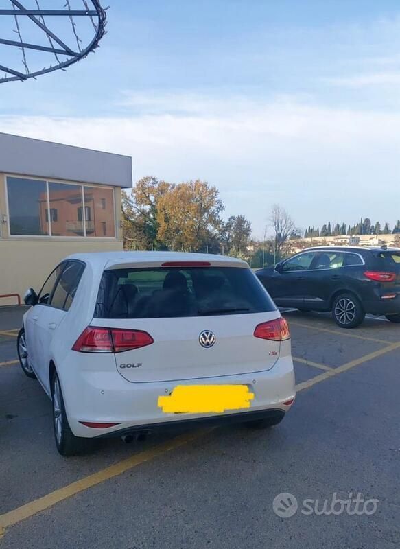 Usata VW Golf VII 140 CV (102 kW) 2014 Bianco Berlina