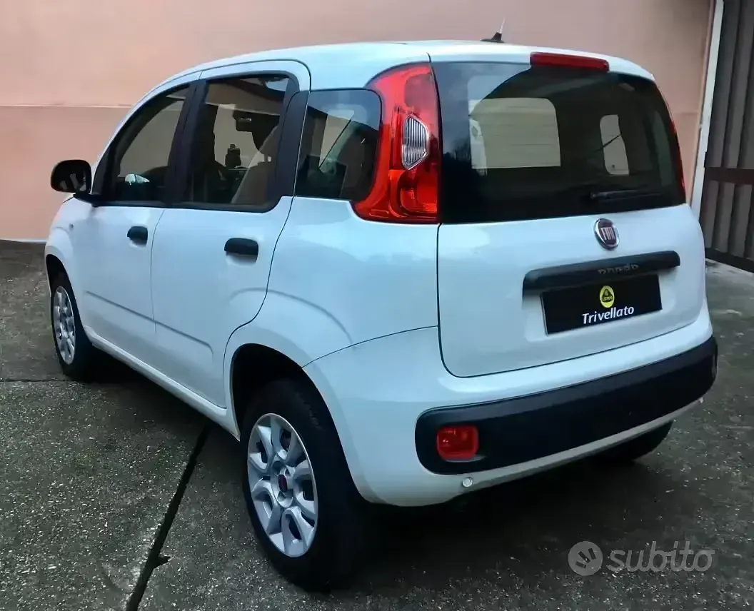 Usata Fiat Panda Easy 70 CV (51 kW) 2018 Bianco Utilitaria